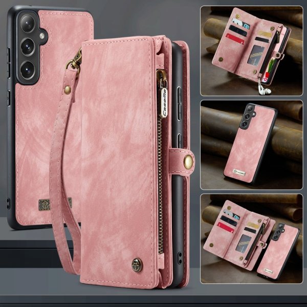 CaseMe Samsung Galaxy S25 Etui 008 Series Aftageligt Cover Rosa