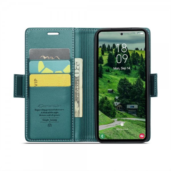 CaseMe Samsung Galaxy S24/S25 Cover 023 Series Grøn