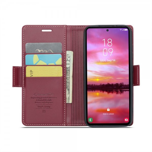 CaseMe Samsung Galaxy S24/S25 Etui 023 Series Rød