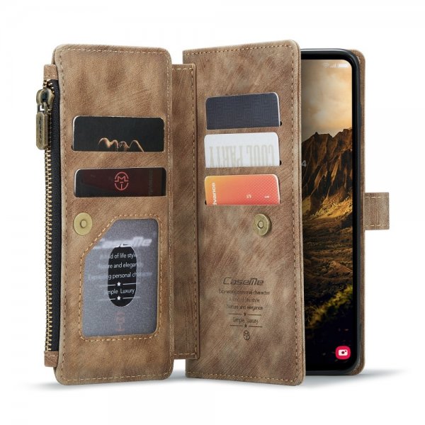 CaseMe Samsung Galaxy S24/S25 Cover C30 Series Brun
