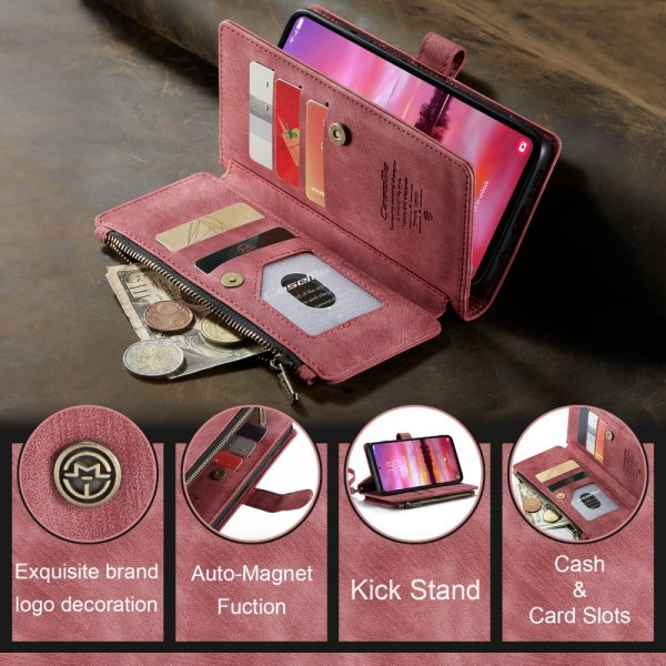 CaseMe Samsung Galaxy S24/S25 Cover C30 Series Rød