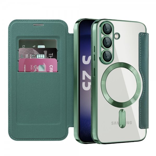 Samsung Galaxy S25 Cover MagSafe Grøn