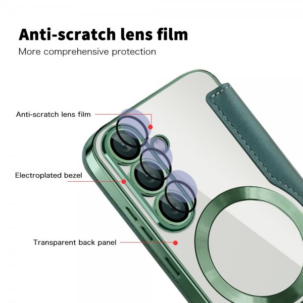 Samsung Galaxy S25 Cover MagSafe Grøn
