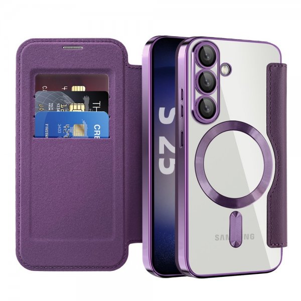 Samsung Galaxy S25 Cover MagSafe Lilla
