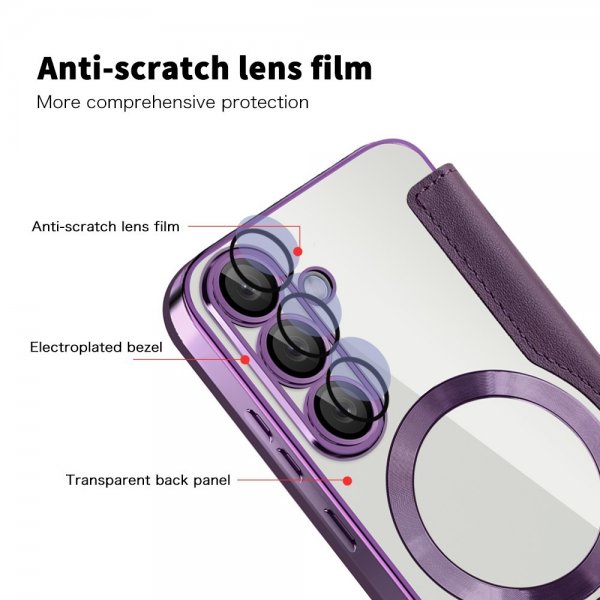 Samsung Galaxy S25 Cover MagSafe Lilla