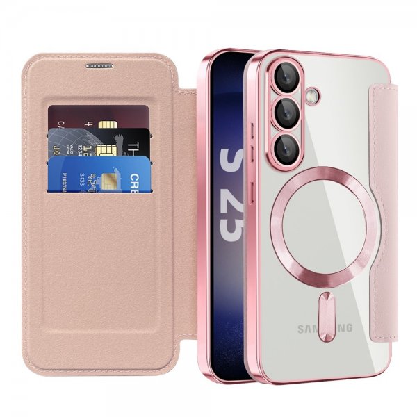 Samsung Galaxy S25 Cover MagSafe Rosa