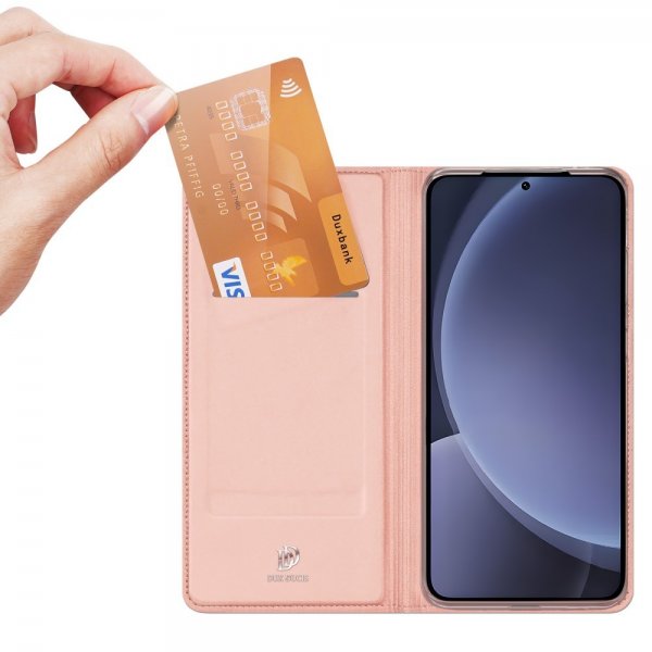 Dux Ducis Samsung Galaxy S25 Cover Skin Pro Series Rosa