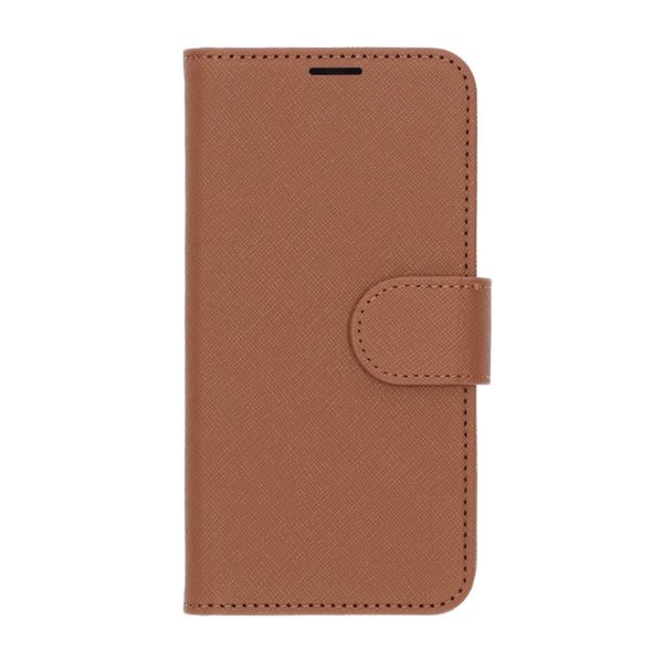 Samsung Galaxy S25 Etui med Kortlomme og Stativfunktion Brun