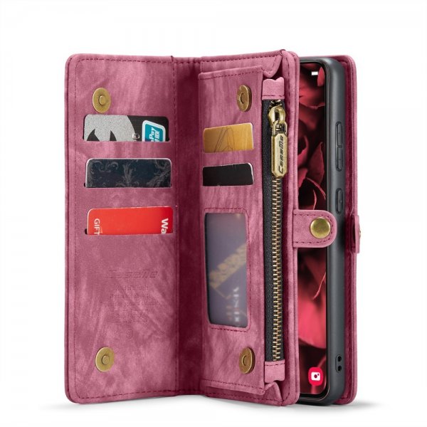 CaseMe Samsung Galaxy S25 Plus Etui 008 Series Aftageligt Cover Rød