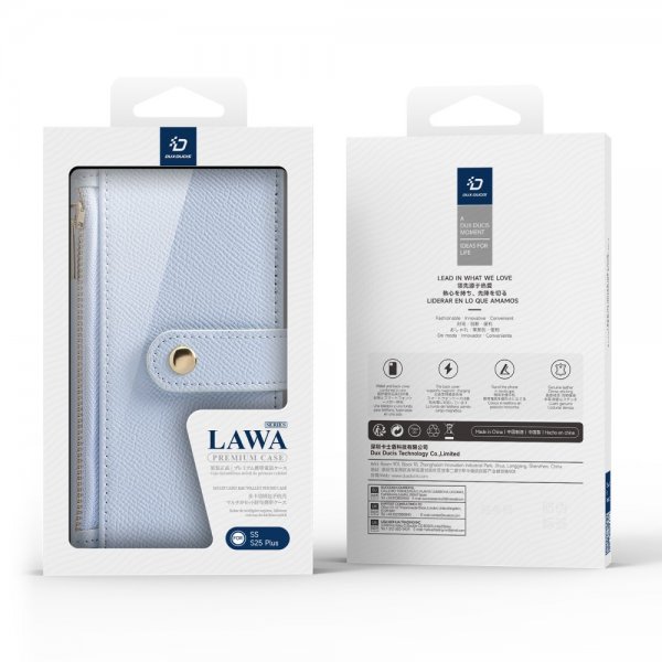 Dux Ducis Samsung Galaxy S25 Plus Etui 2-i-1 Lawa Series MagSafe Blå