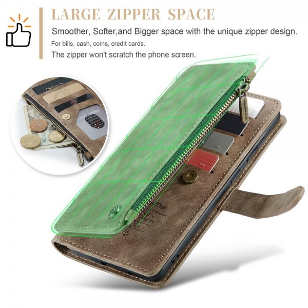 CaseMe Samsung Galaxy S24 Plus/S25 Plus Cover C30 Series Brun