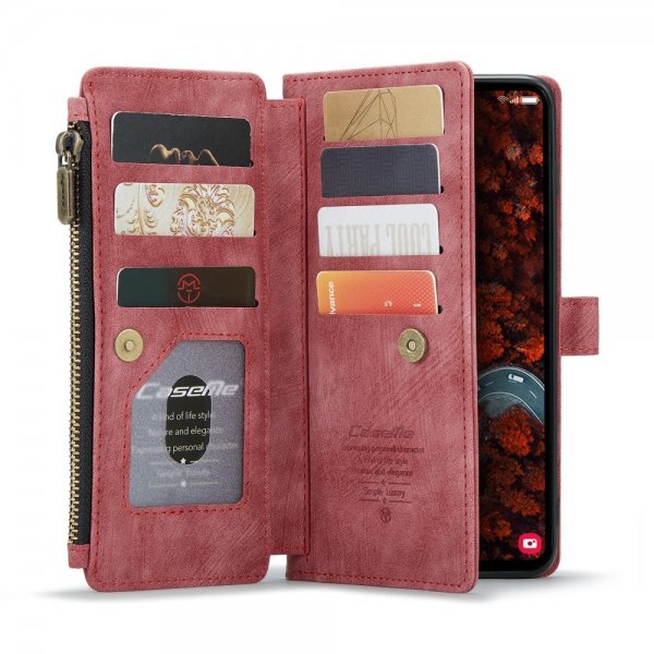 CaseMe Samsung Galaxy S24 Plus/S25 Plus Cover C30 Series Rød