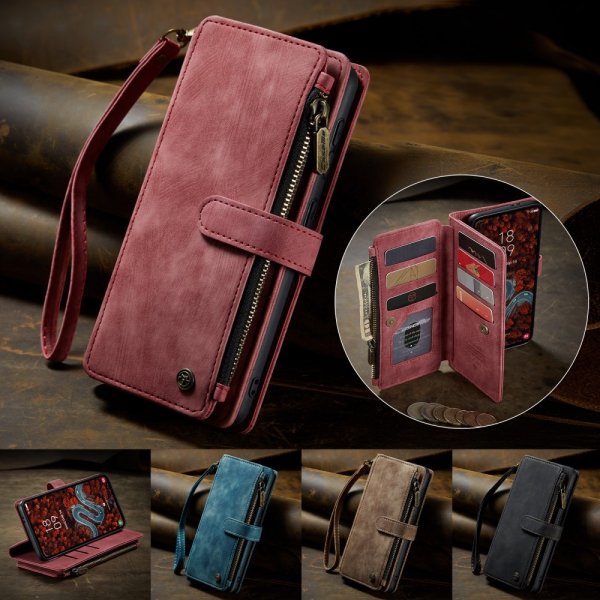 CaseMe Samsung Galaxy S24 Plus/S25 Plus Cover C30 Series Rød
