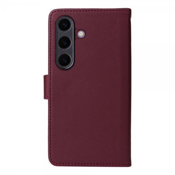 Betopnice Samsung Galaxy S25 Plus Etui med Aftageligt Cover 005 Rød