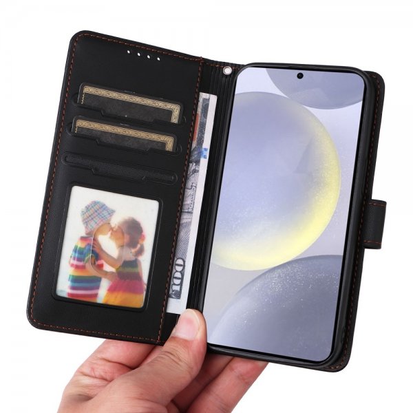 Betopnice Samsung Galaxy S25 Plus Cover med aftageligt etui 005 Sort