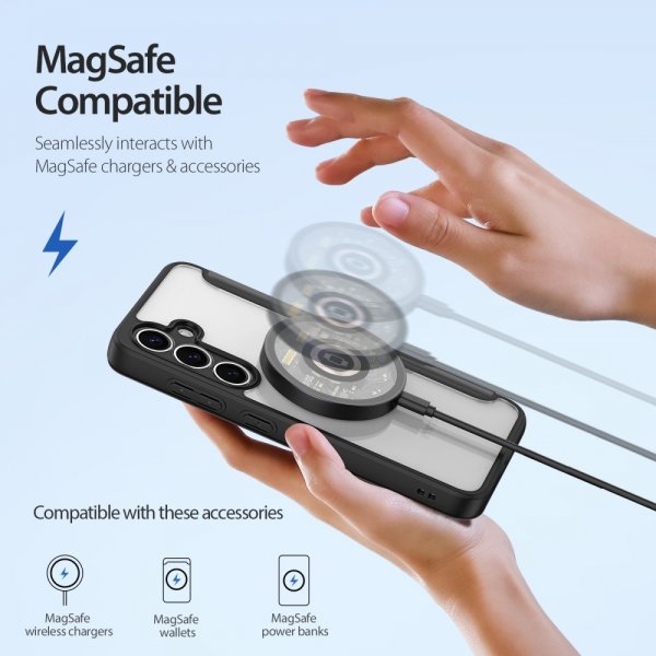 Dux Ducis Samsung Galaxy S25 Plus Cover Skin X Pro Series MagSafe Sort