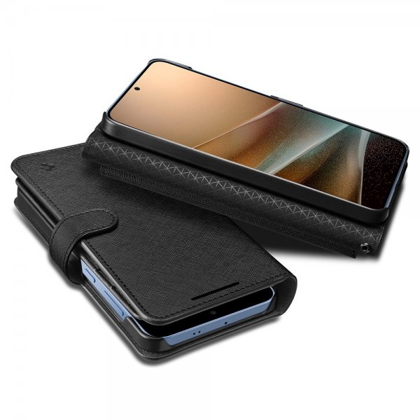 Spigen Samsung Galaxy S25 Plus Cover Wallet S Sort