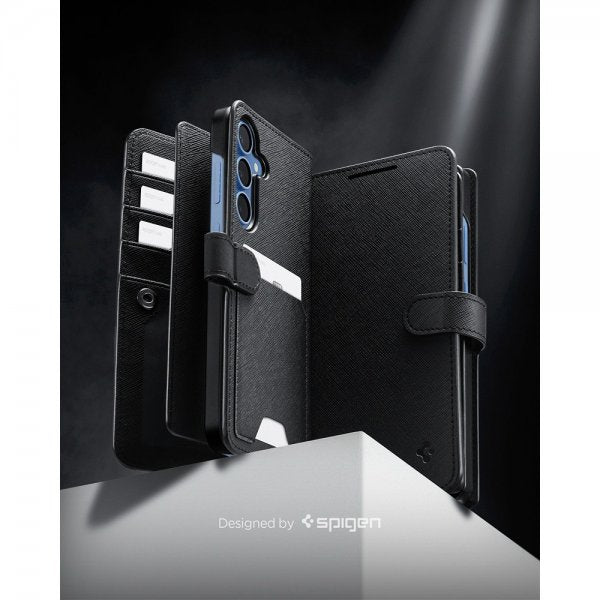 Spigen Samsung Galaxy S25 Plus Cover Wallet S Sort