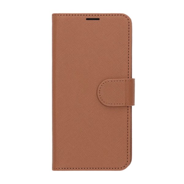 Samsung Galaxy S25 Plus Cover med Kortrum og Stativfunktion i Brun