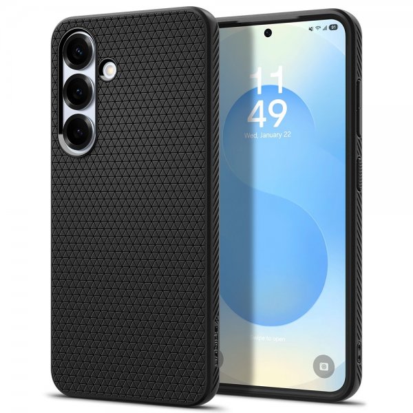 Spigen Samsung Galaxy S25 Plus Cover Liquid Air Matte Black
