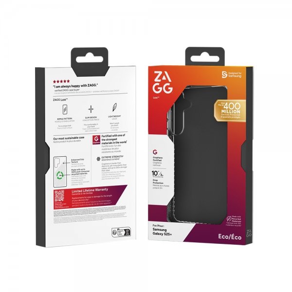 ZAGG Samsung Galaxy S25 Plus Cover Luxe Transparent