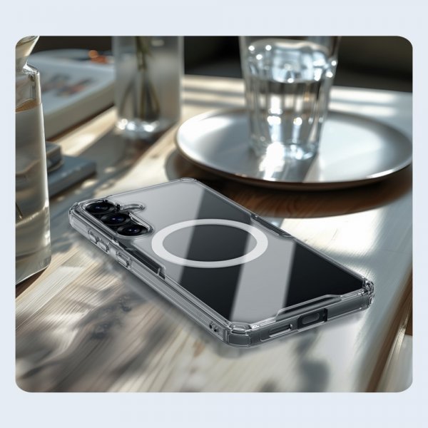 Nillkin Samsung Galaxy S25 Plus Cover Nature Pro Series MagSafe Transparent