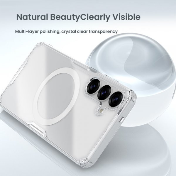 Nillkin Samsung Galaxy S25 Plus Cover Nature Pro Series MagSafe Transparent