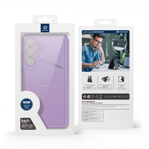 Dux Ducis Samsung Galaxy S25 Plus Cover Rafi II Series MagSafe Lilla