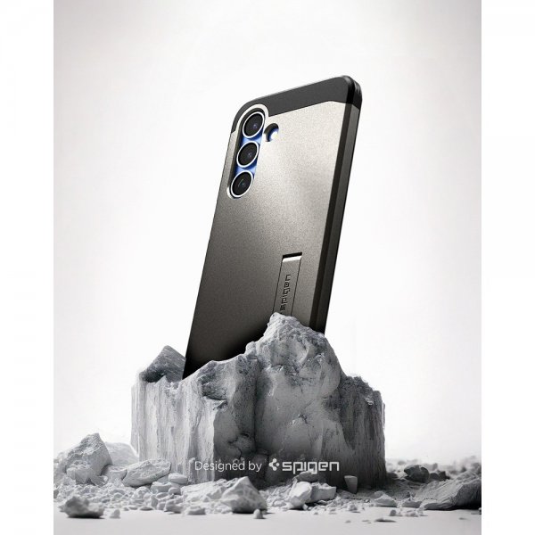 Spigen Samsung Galaxy S25 Plus Cover Tough Armor MagFit Gunmetal