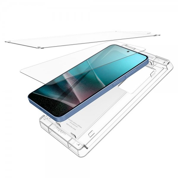 Spigen Samsung Galaxy S25 Plus Skærmbeskyttelse EliteShield EZ Fit
