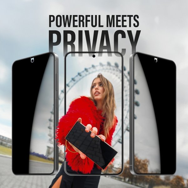 PanzerGlass Samsung Galaxy S24 Plus/Galaxy S25 Plus Skærmbeskyttelse Ultra-Wide Fit Privacy EasyAligner
