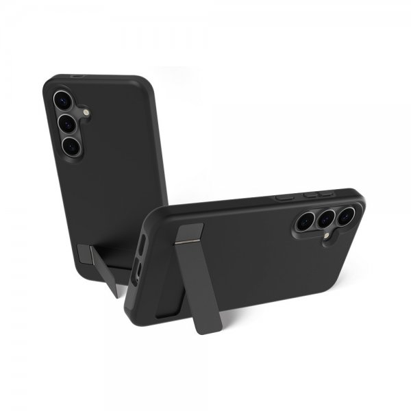 dbramante1928 Samsung Galaxy S25 Cover Iceland Pro Qi2 Kickstand Sort