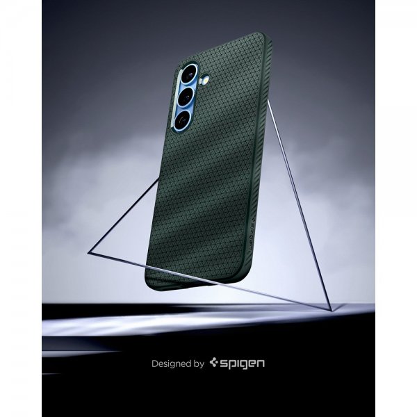 Spigen Samsung Galaxy S25 Cover Liquid Air Abyss Green