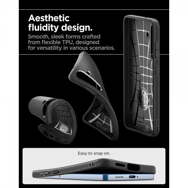 Spigen Samsung Galaxy S25 Cover Liquid Air Mat Sort