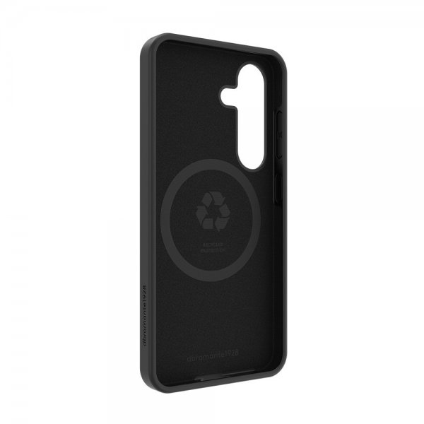 dbramante1928 Samsung Galaxy S25 Cover Monaco Qi2 Night Black