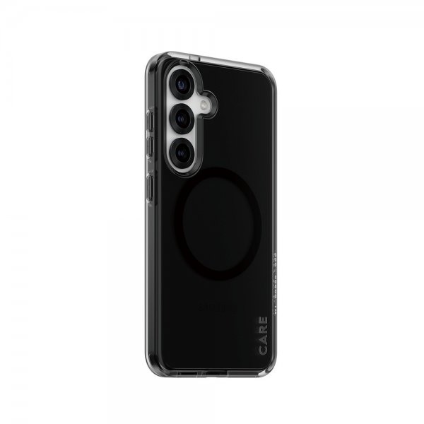 CARE by PanzerGlass Samsung Galaxy S25 Cover Smokey MagSafe Sort