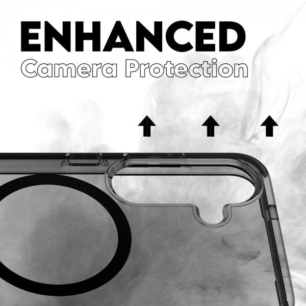 CARE by PanzerGlass Samsung Galaxy S25 Cover Smokey MagSafe Sort