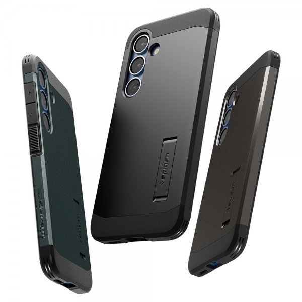 Spigen Samsung Galaxy S25 Cover Tough Armor MagFit Gunmetal