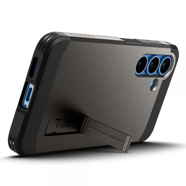 Spigen Samsung Galaxy S25 Cover Tough Armor MagFit Gunmetal