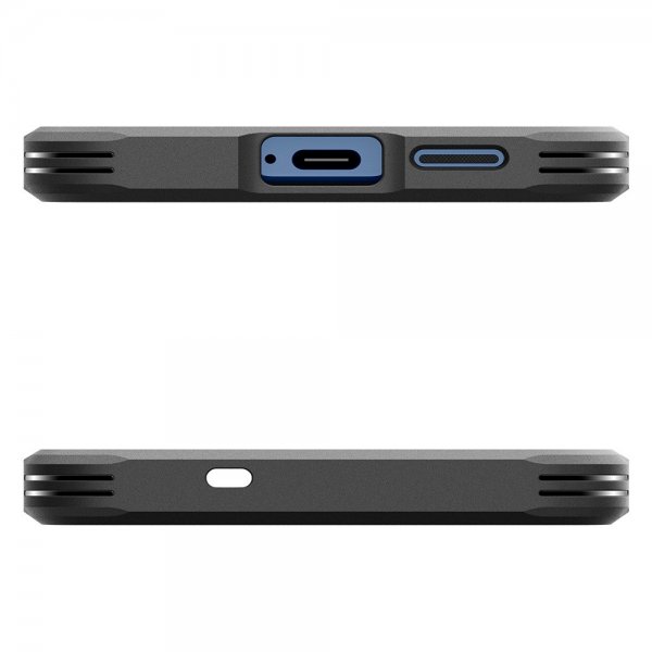 Spigen Samsung Galaxy S25 Cover Tough Armor MagFit Gunmetal