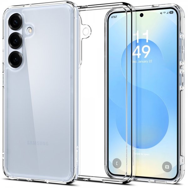 Spigen Samsung Galaxy S25 Cover Ultra Hybrid Crystal Clear