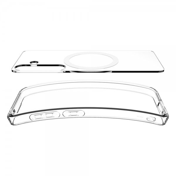 Spigen Samsung Galaxy S25 Cover Ultra Hybrid MagFit Clear White