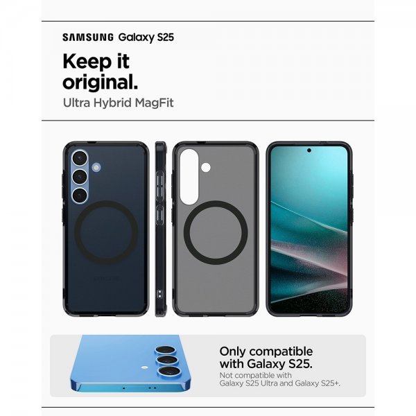 Spigen Samsung Galaxy S25 Cover Ultra Hybrid MagFit Frost Black