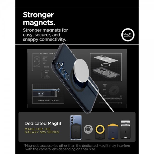 Spigen Samsung Galaxy S25 Cover Ultra Hybrid MagFit Frost Black