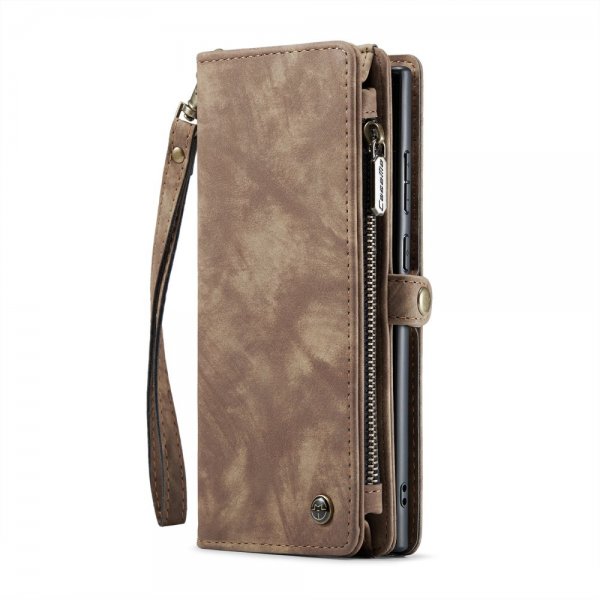 CaseMe Samsung Galaxy S25 Ultra Cover 008 Series Aftageligt Cover Brun
