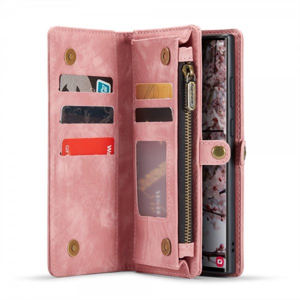 CaseMe Samsung Galaxy S25 Ultra Cover 008 Series Aftageligt Cover Rosa