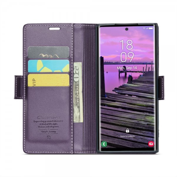 CaseMe Samsung Galaxy S25 Ultra Cover 023 Series Lilla