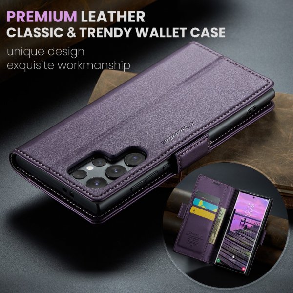 CaseMe Samsung Galaxy S25 Ultra Cover 023 Series Lilla