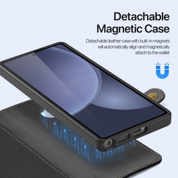 Dux Ducis Samsung Galaxy S25 Ultra Cover 2-i-1 Lawa Series MagSafe Sort