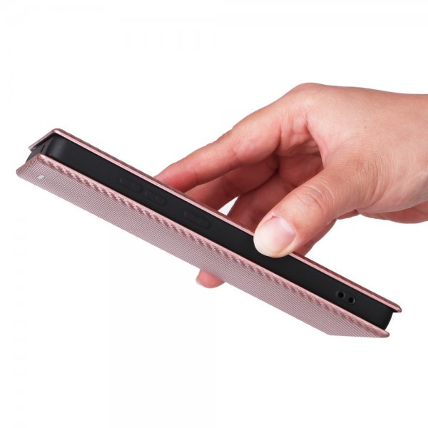 Samsung Galaxy S25 Ultra Cover Kulfibertekstur Rosaguld